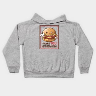 Hamburger sam Kids Hoodie